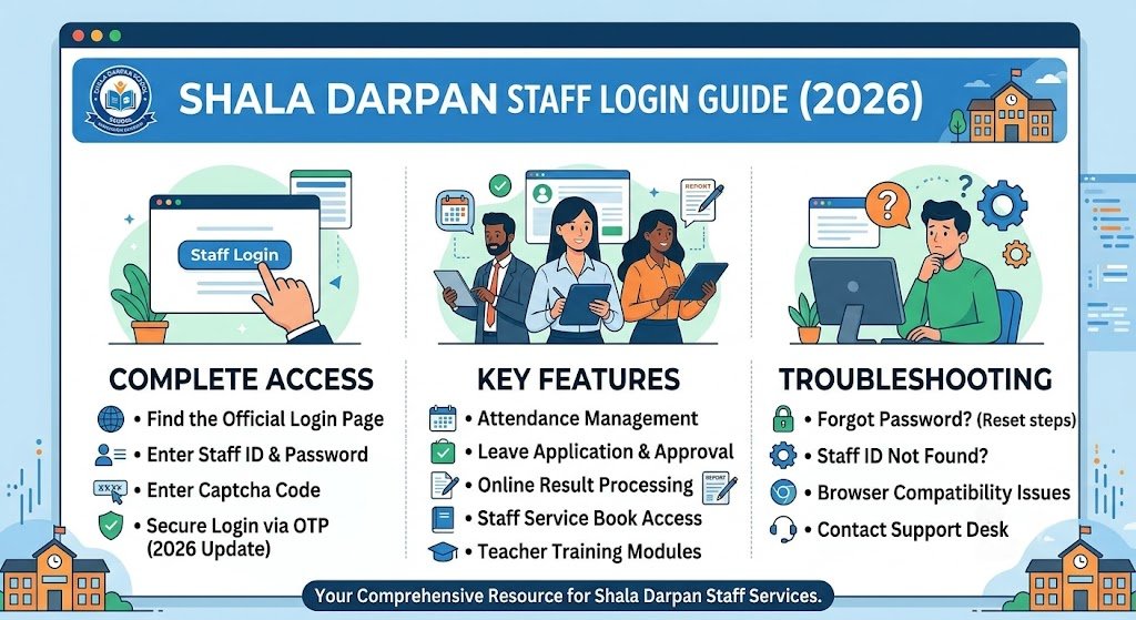 shala darpan staff login