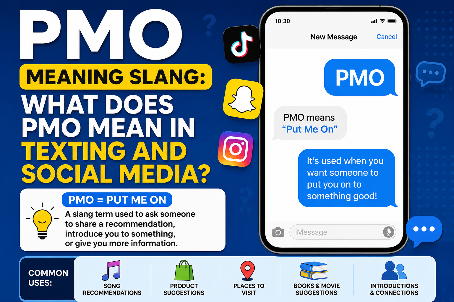 PMO Meaning Slang: