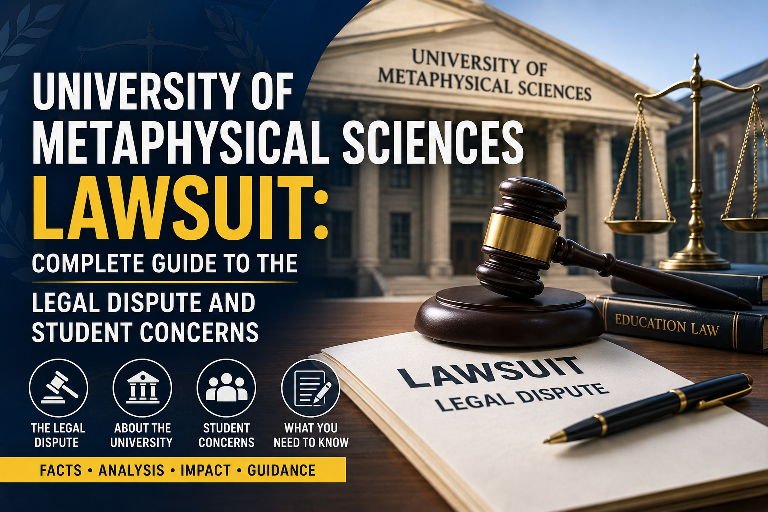 University of Metaphysical Sciences Lawsuit: Complete Guide to the Legal Dispute and Student Concerns