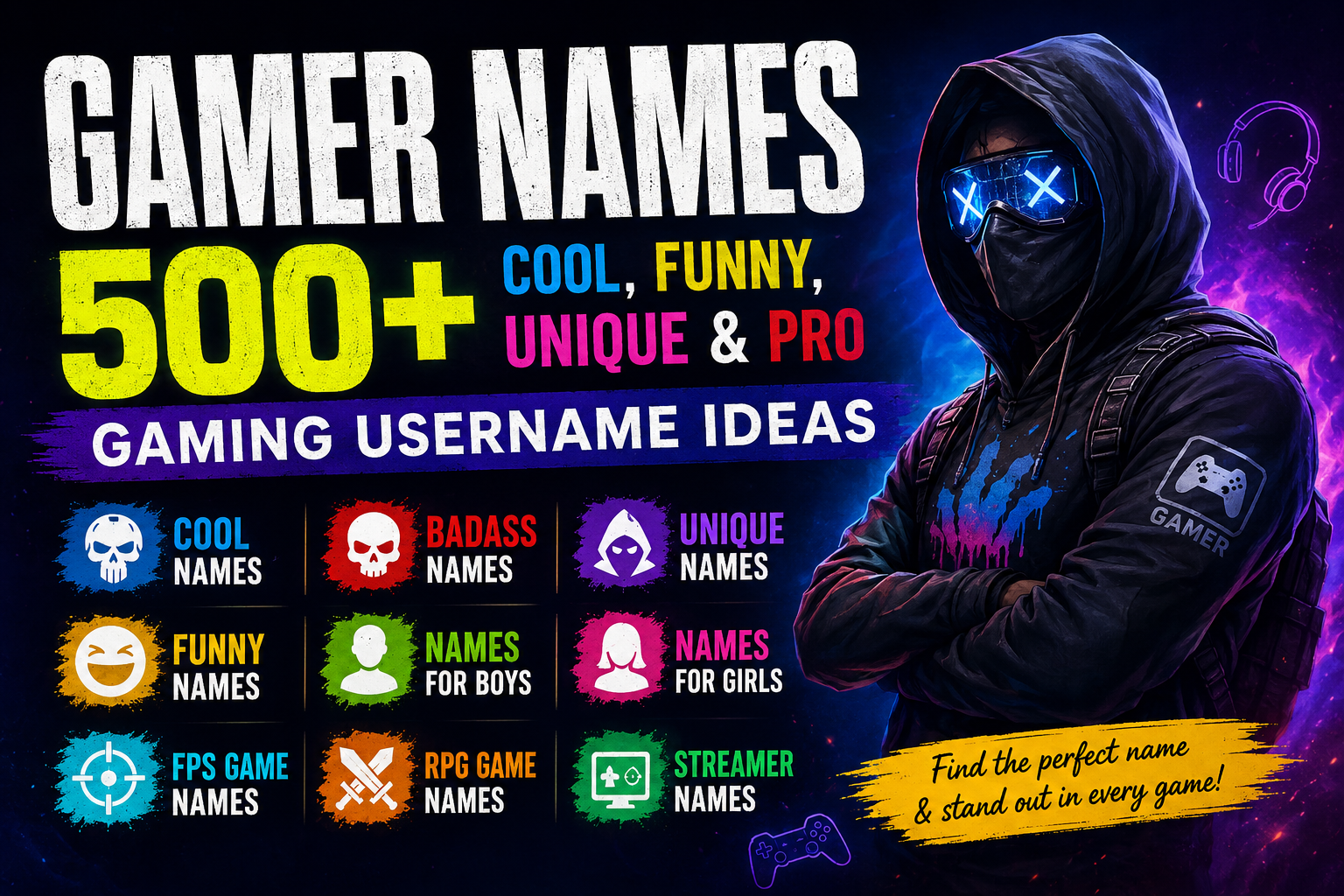 Gamer Names