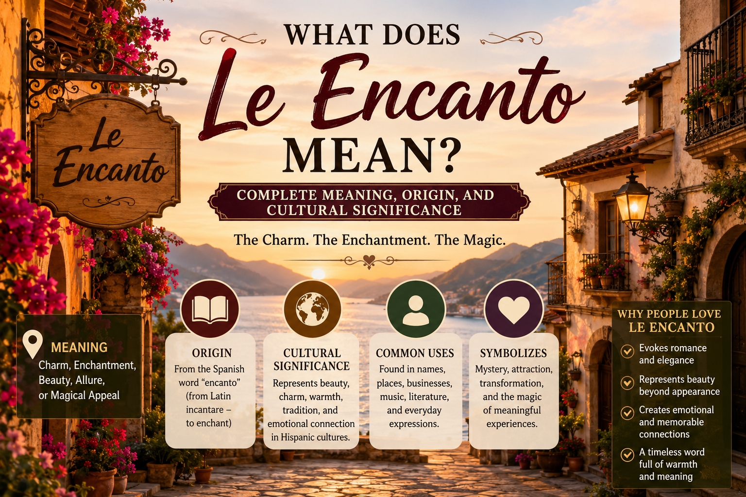 What Does Le Encanto Mean