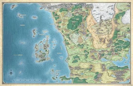 Faerûn Map